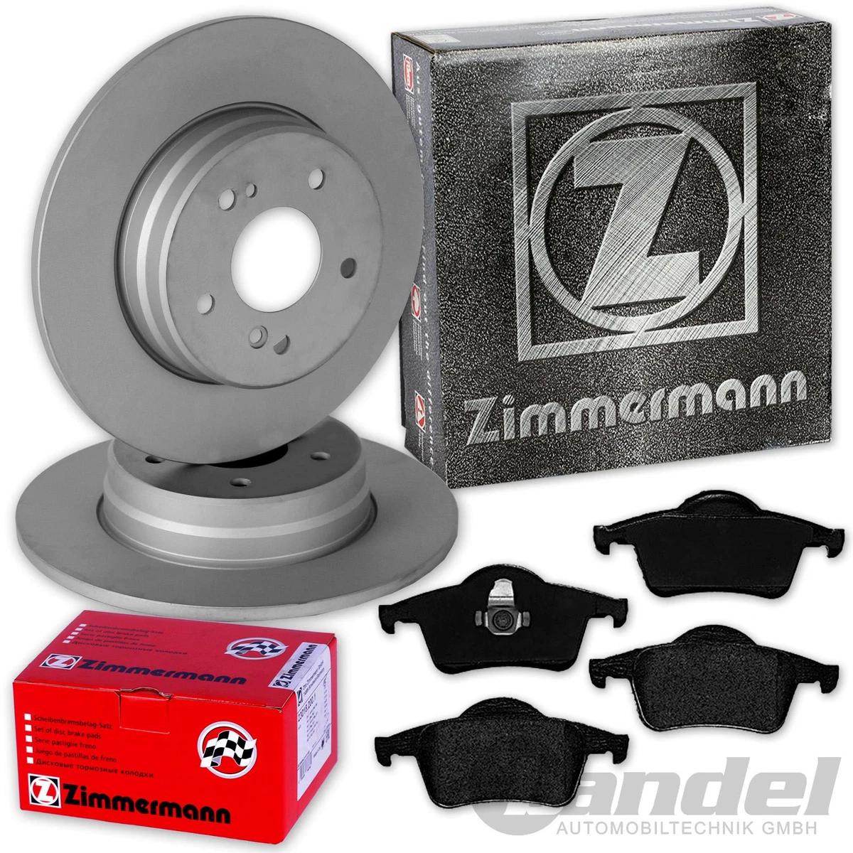 Високоякісні гальмівні диски та колодки Zimmermann для VW Beetle