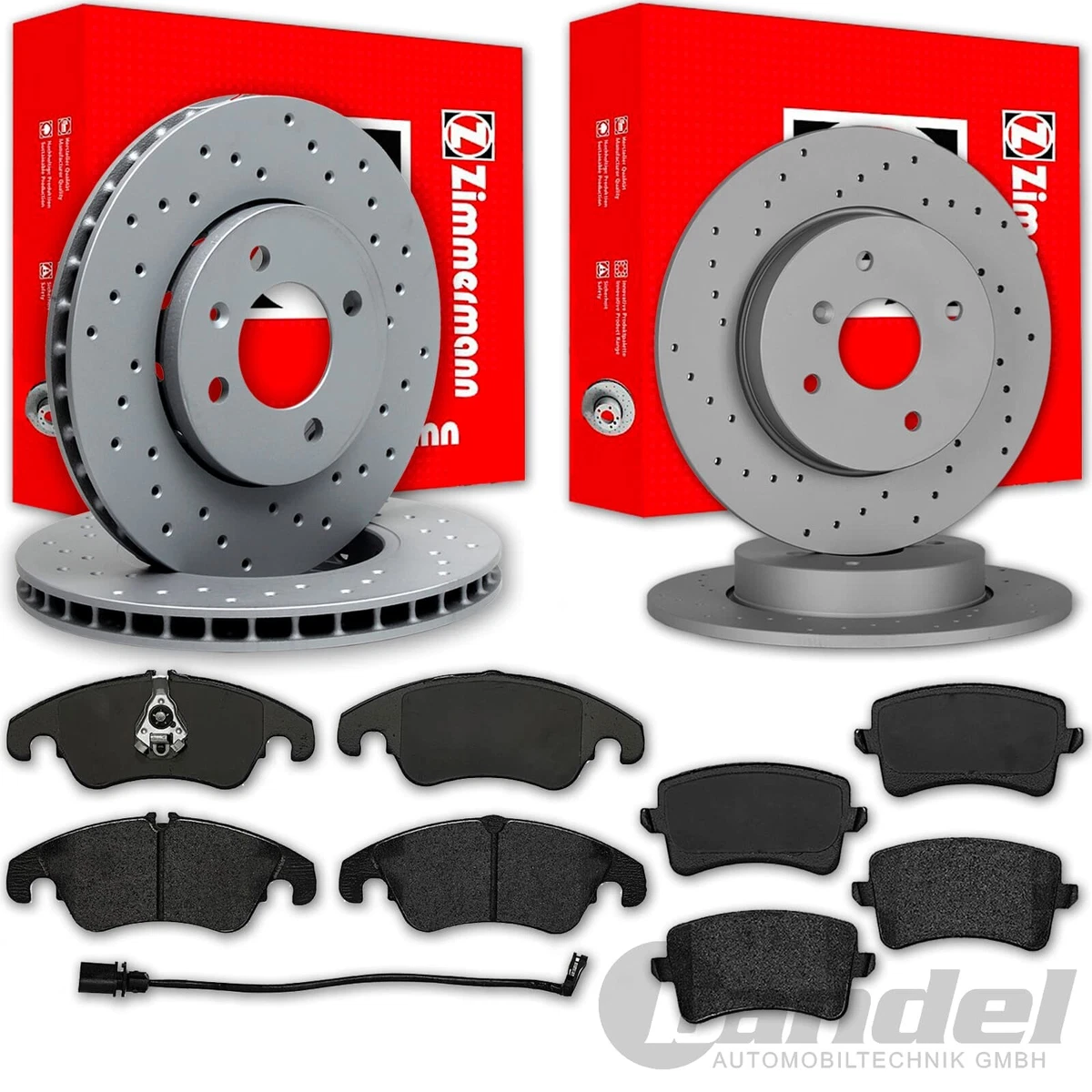 Гальмівні системи Zimmermann для JAGUAR XK Кабріолет (X150): безпека та якість