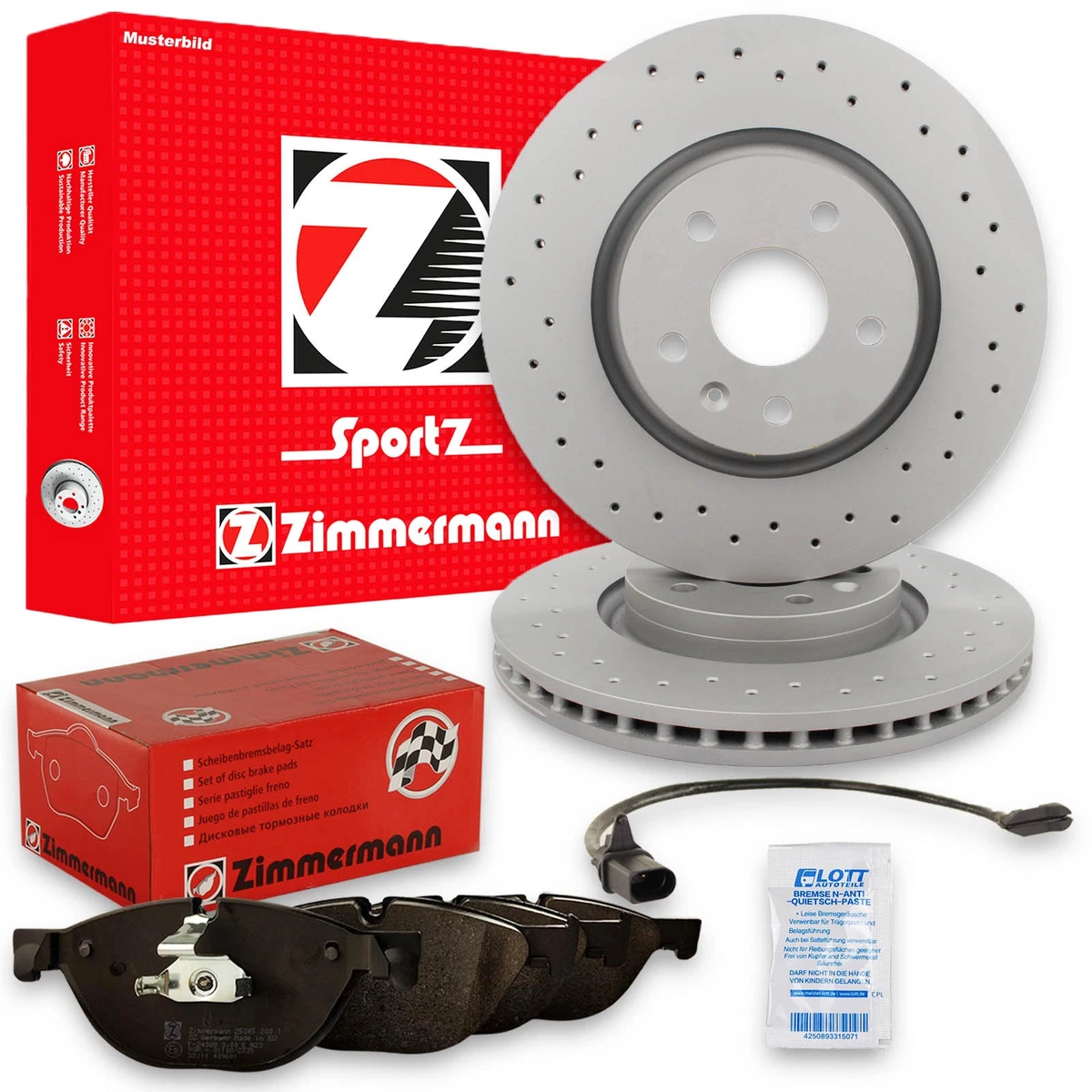 Гальмівні системи Zimmermann для VW T-CROSS 1.0 TSi: Надійність і якість