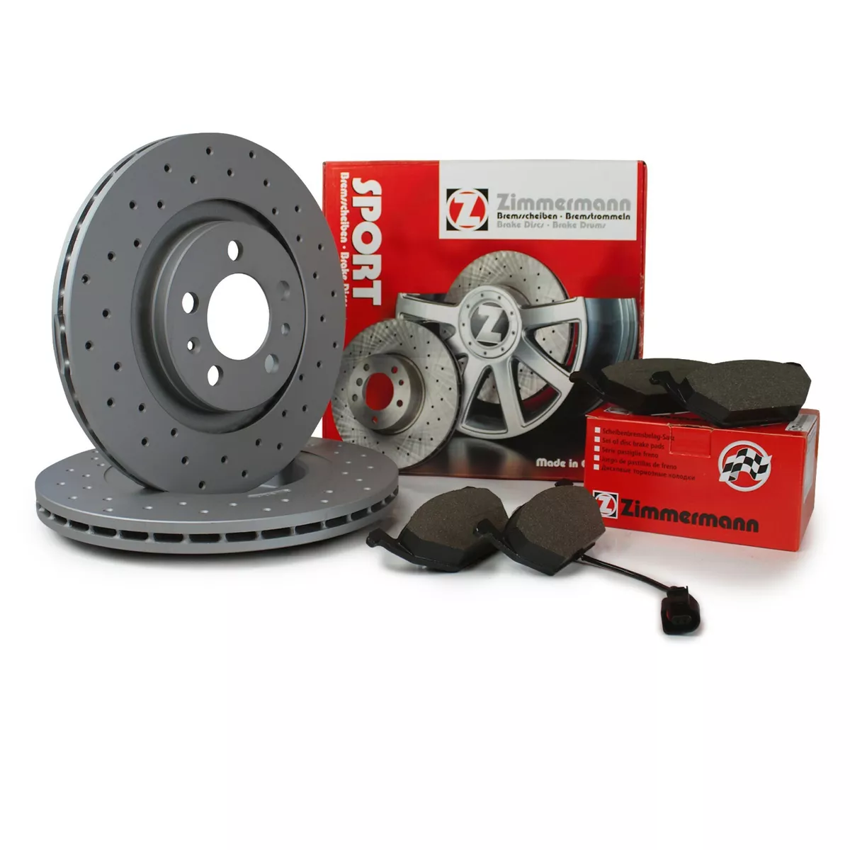 Гальмівні диски та колодки Zimmermann для CITROEN GRAND C4 SPACETOURER: безпека та якість