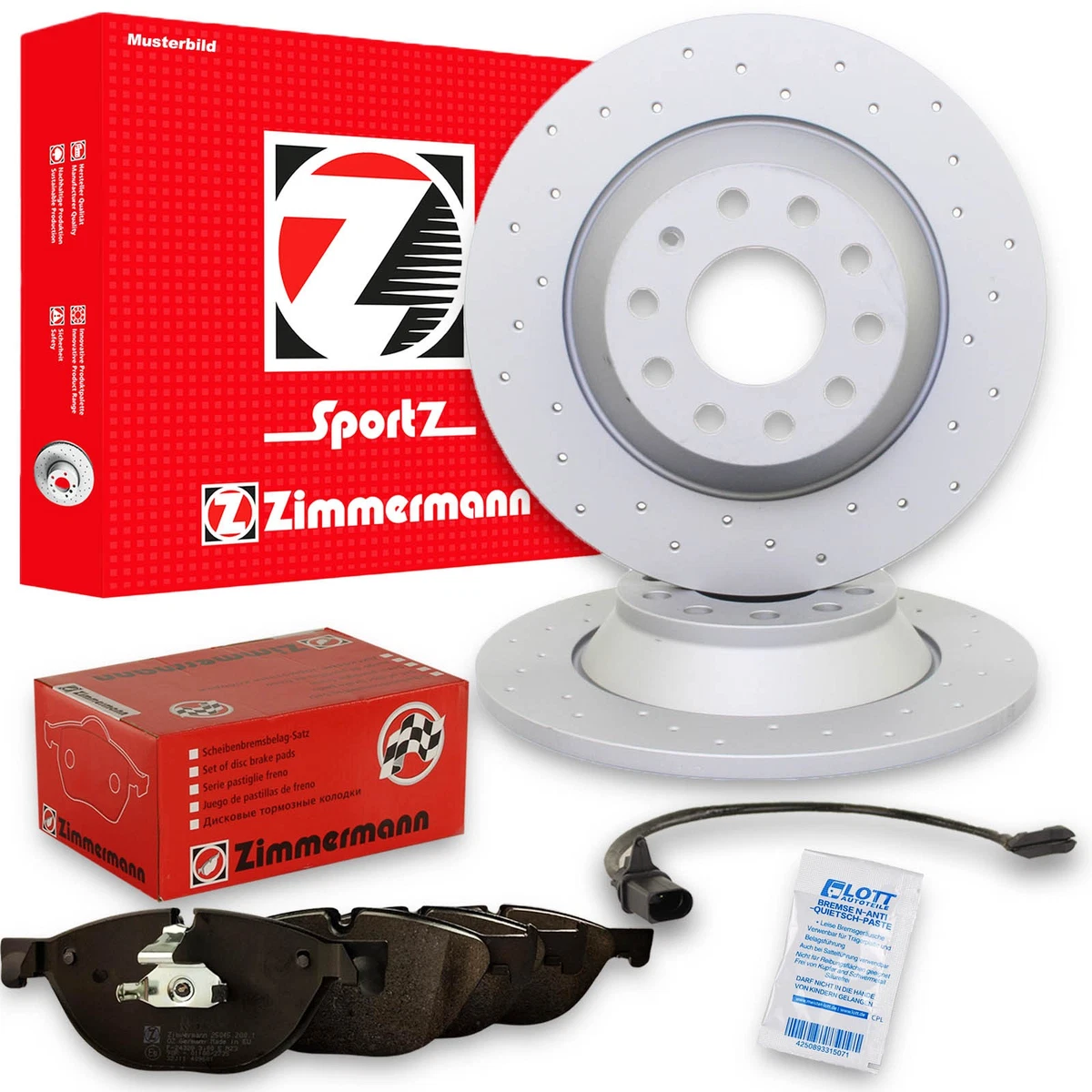 Гальма Zimmermann для AUDI A4 Avant (8D5, B5): Надійність і безпека Гальма Zimmermann для AUDI A4 Avant (8D5, B5): Надійність і безпека