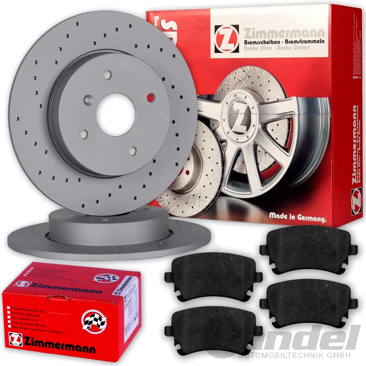 Гальмівні колодки та диски Zimmermann для Renault KADJAR: Надійність та безпека