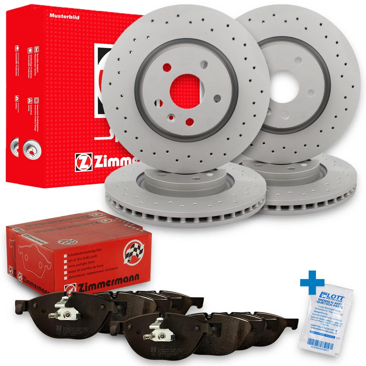 Гальмівні системи Zimmermann для VW T-CROSS 1.0 TSi: Надійність і якість