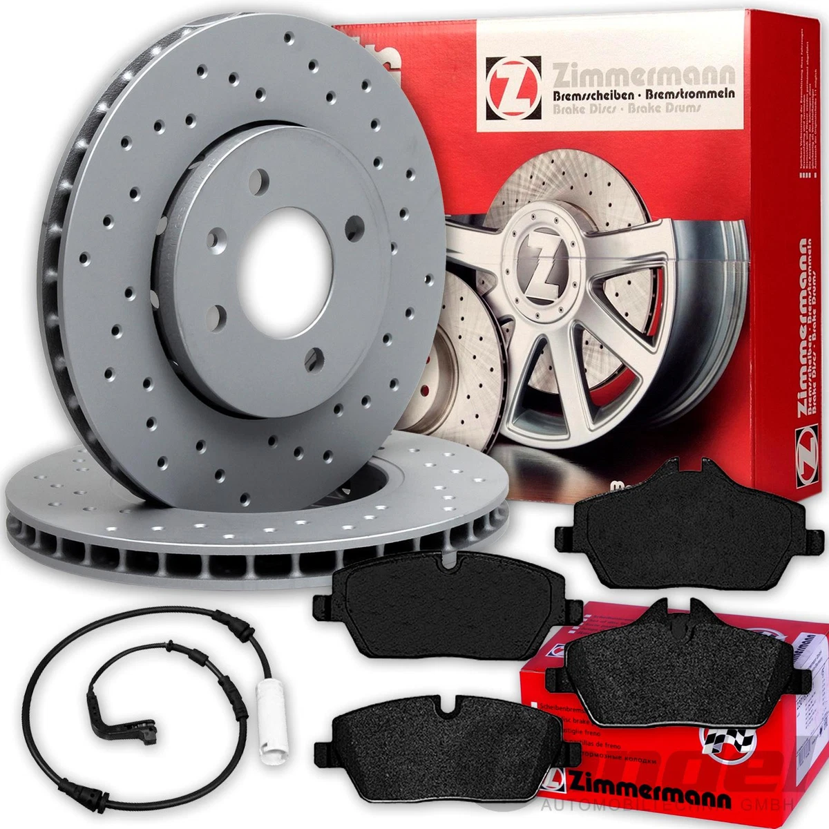 Гальмівні колодки та диски Zimmermann для BMW 7 (E65, E66, E67)