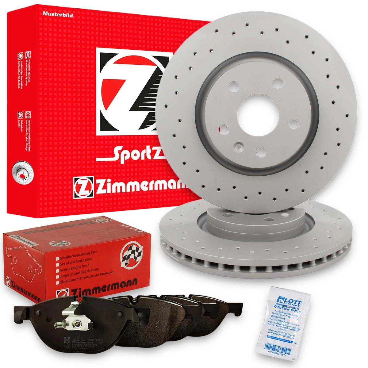 Гальмівні системи Zimmermann для VW T-CROSS 1.0 TSi: Надійність і якість