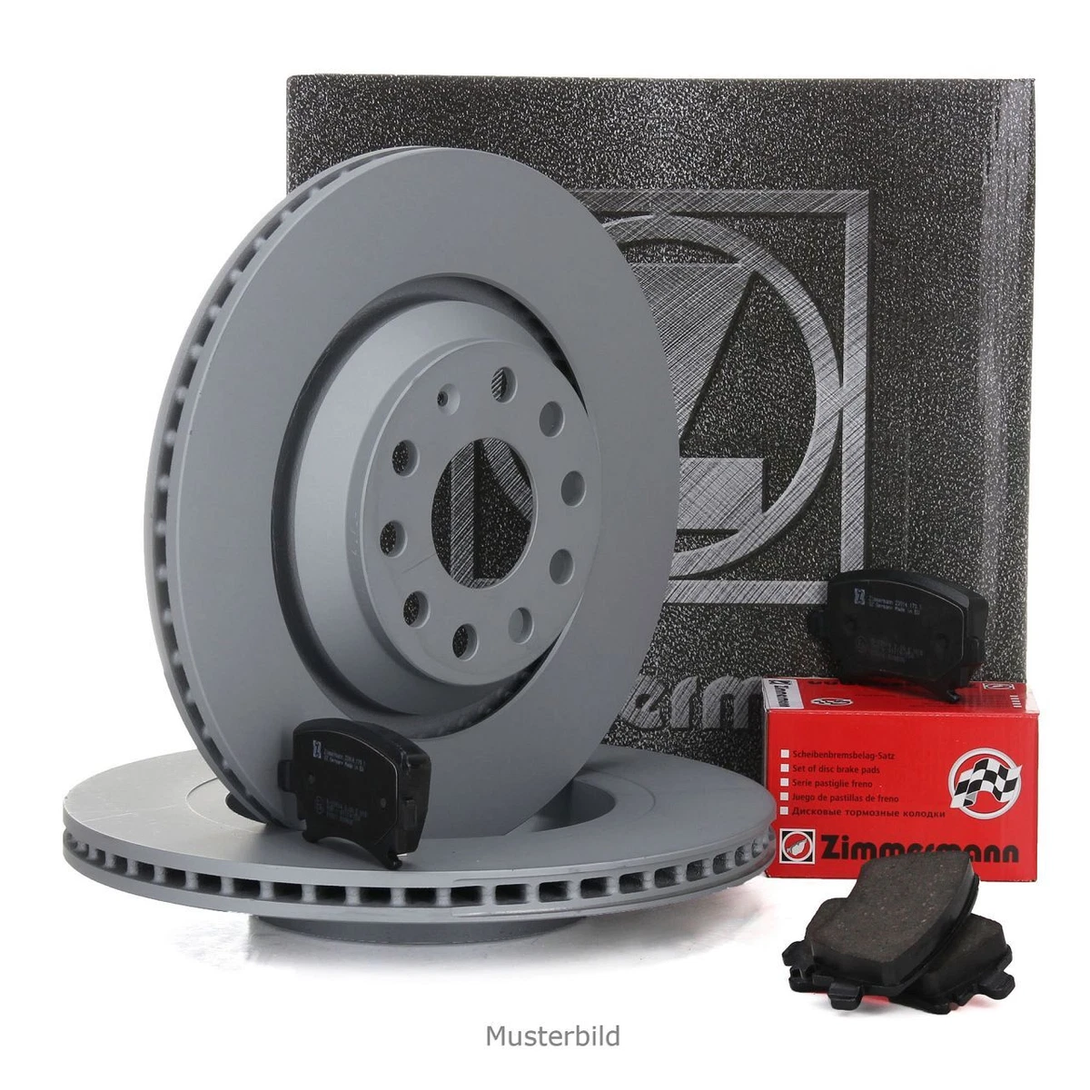 Гальмівні колодки та диски Zimmermann для MERCEDES-BENZ VITO (638)