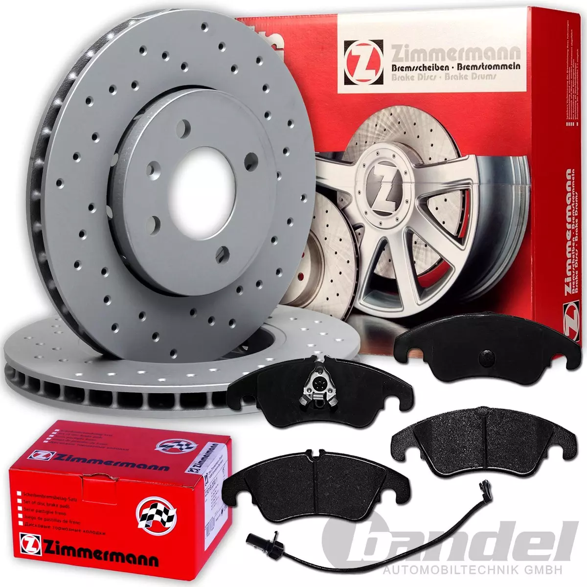 Otto-Zimmermann Надійні гальмівні диски та колодки для BMW 3