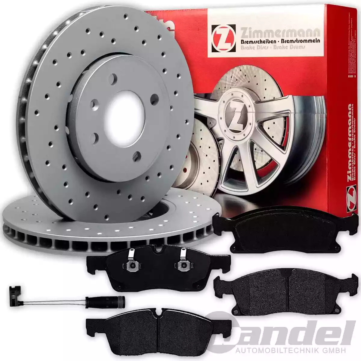 Гальмівні колодки та диски Zimmermann для CITROEN BERLINGO K9 – надійність та безпека