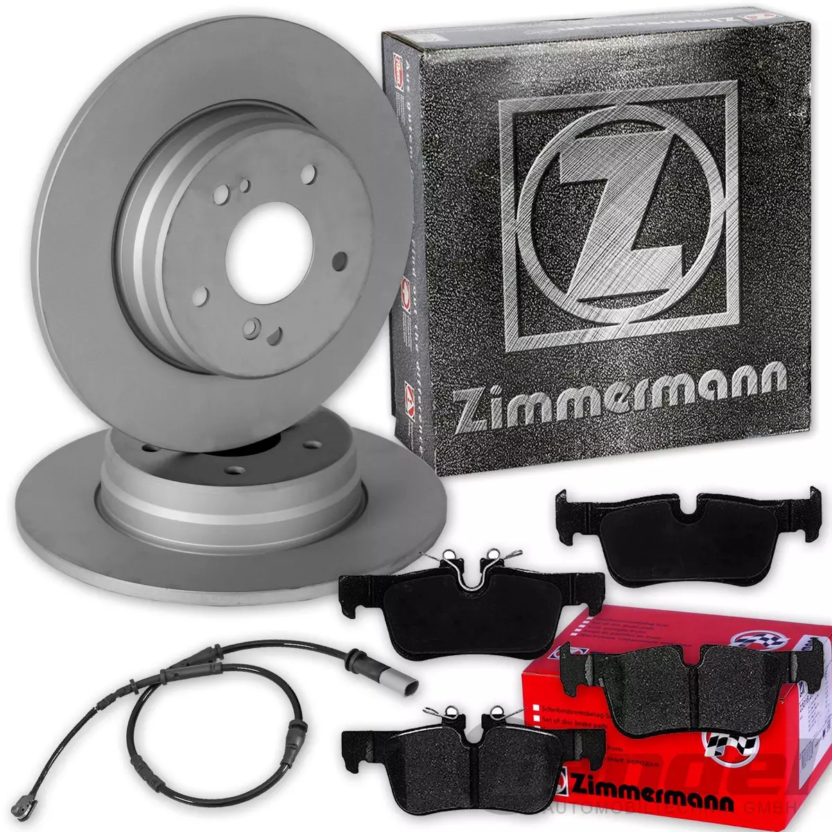 Otto-Zimmermann гальмівні диски та колодки для Audi A5 Cabri