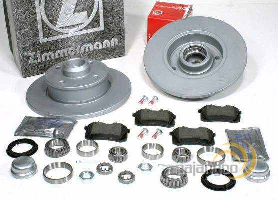 Високоякісні гальмівні диски та колодки Zimmermann для VW Beetle