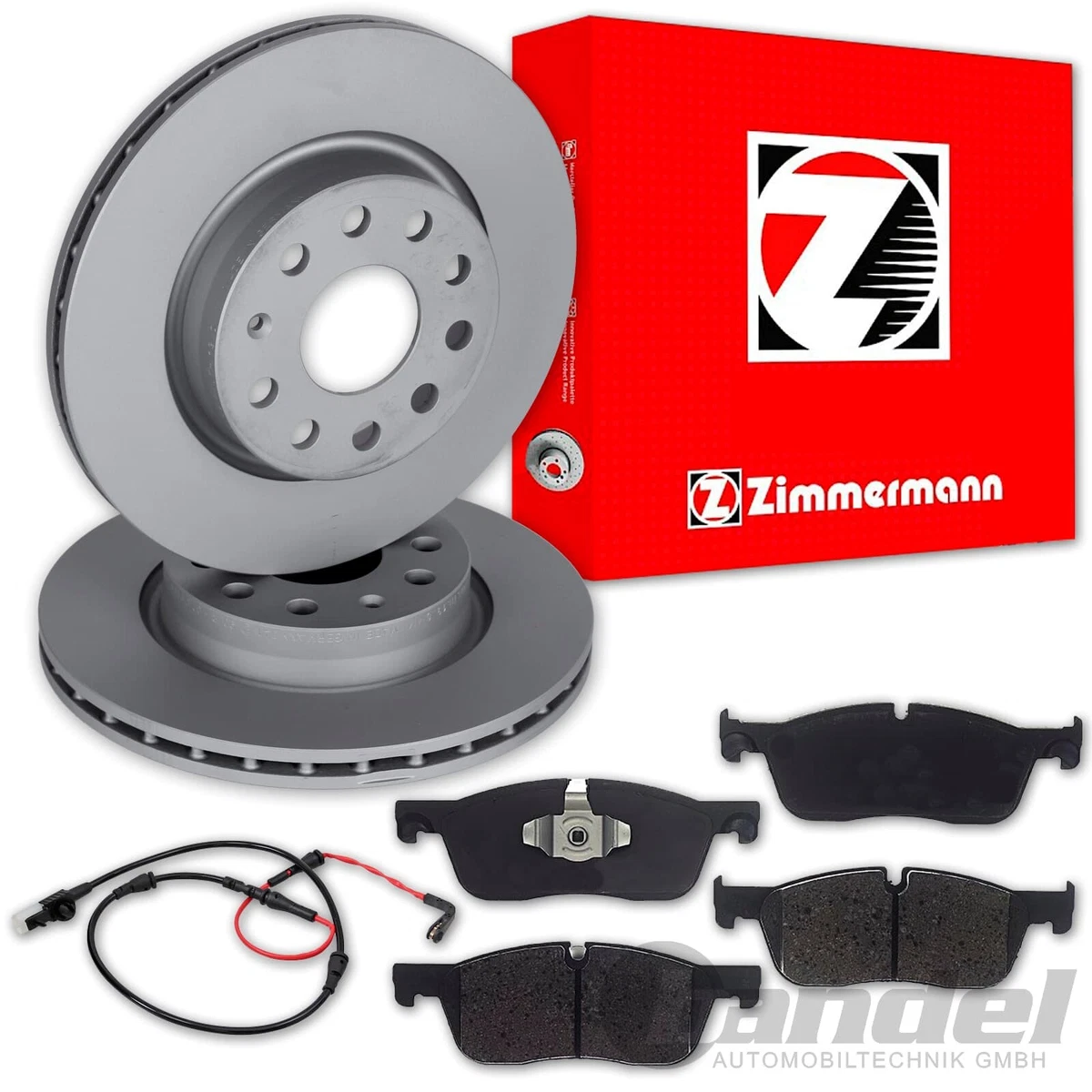 Гальмівні колодки та диски Zimmermann для AUDI A7 Sportback (4KA)